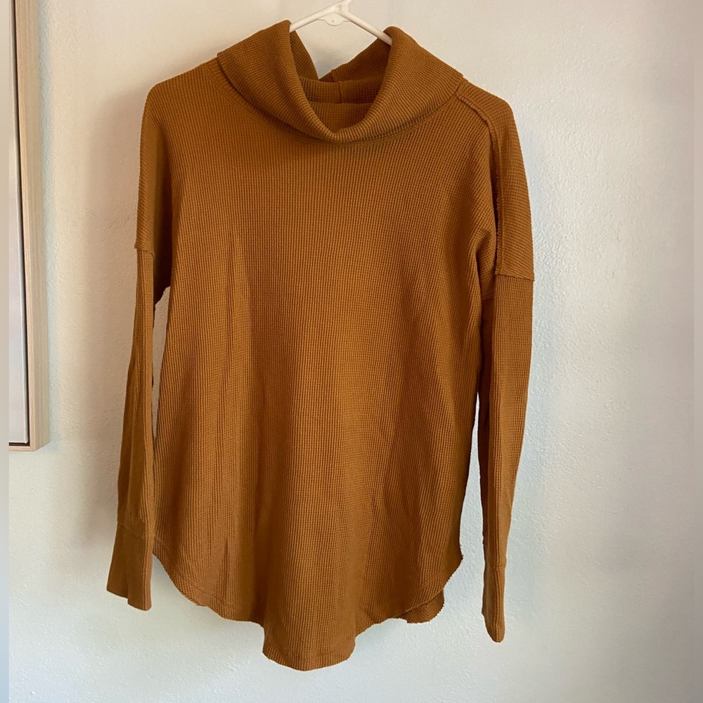Anthropologie Maeve Ainsley Thermal Turtleneck - S - Picture 9 of 11